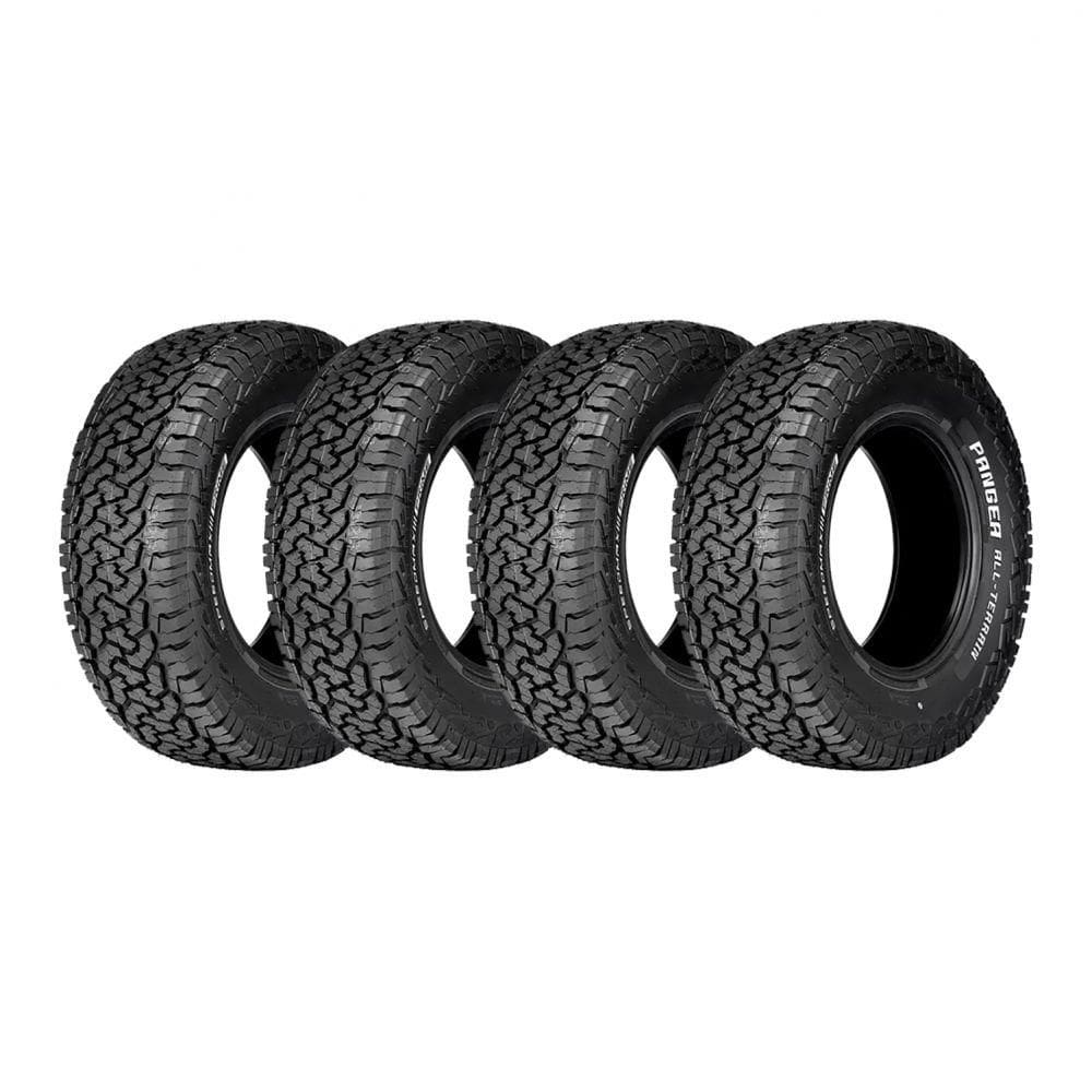 Kit 4 Pneus Speedmax Aro 18 265/60R18 Pangea A/T Letras Brancas 114/110S