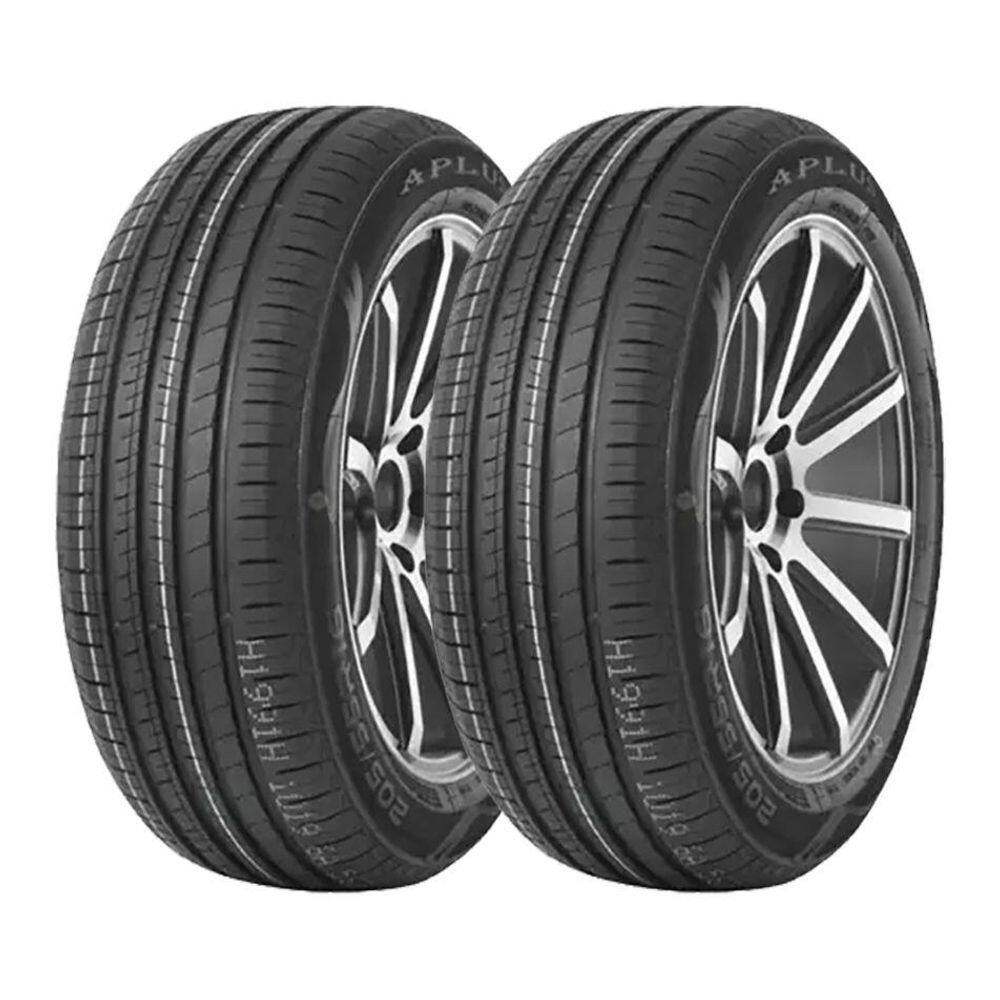 Kit 2 Pneus Aplus Aro 15 175/50R15 A609 75H