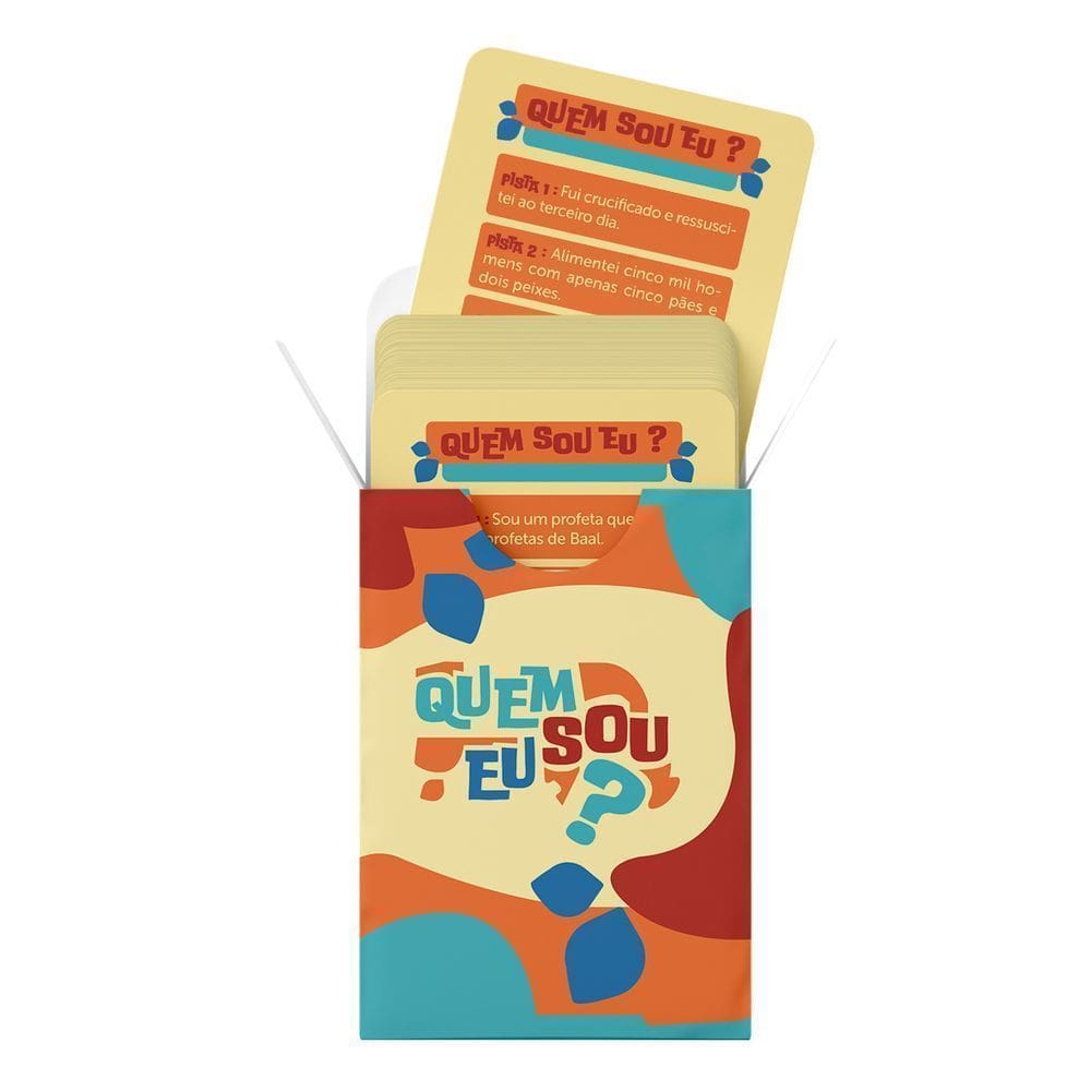 Jogo Bíblico De Cartas - Quem Sou Eu