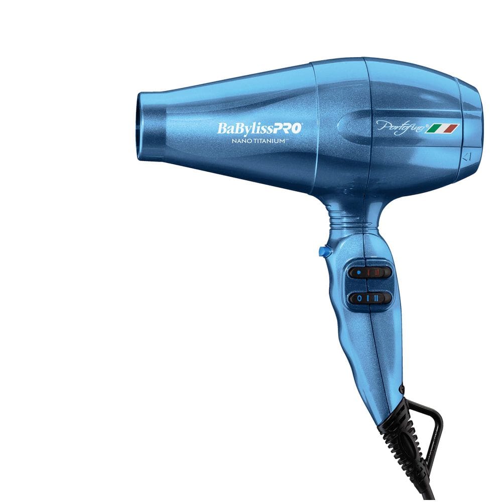 Secador de cabelo BaBylissPro Nano Titanium Portofino Blue