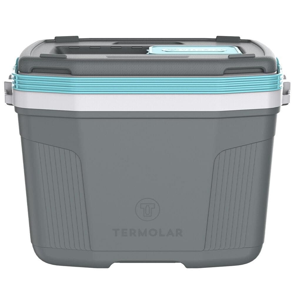 Caixa Térmica 32 Litros Termolar SUV 58542, Cinza e Azul