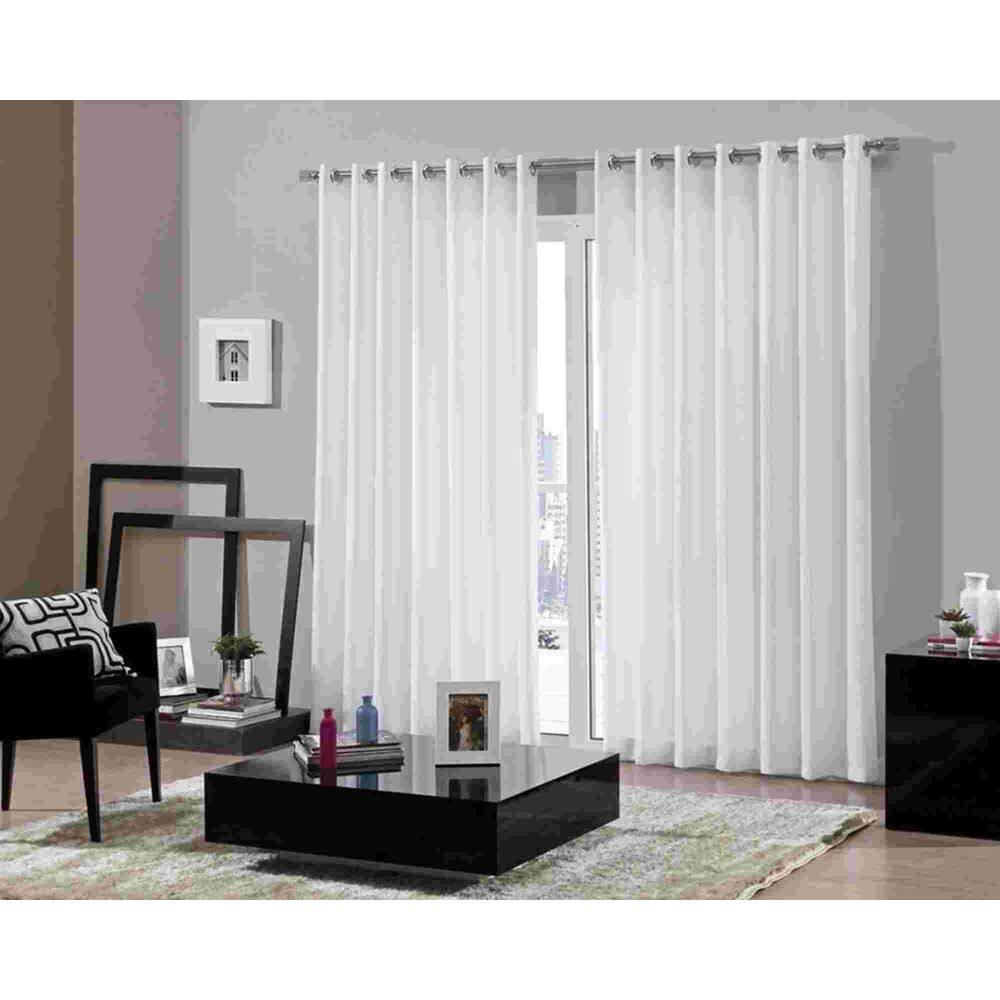 Cortina Duo 5,40 x 2,50 m Bellini Branco Bella Janela