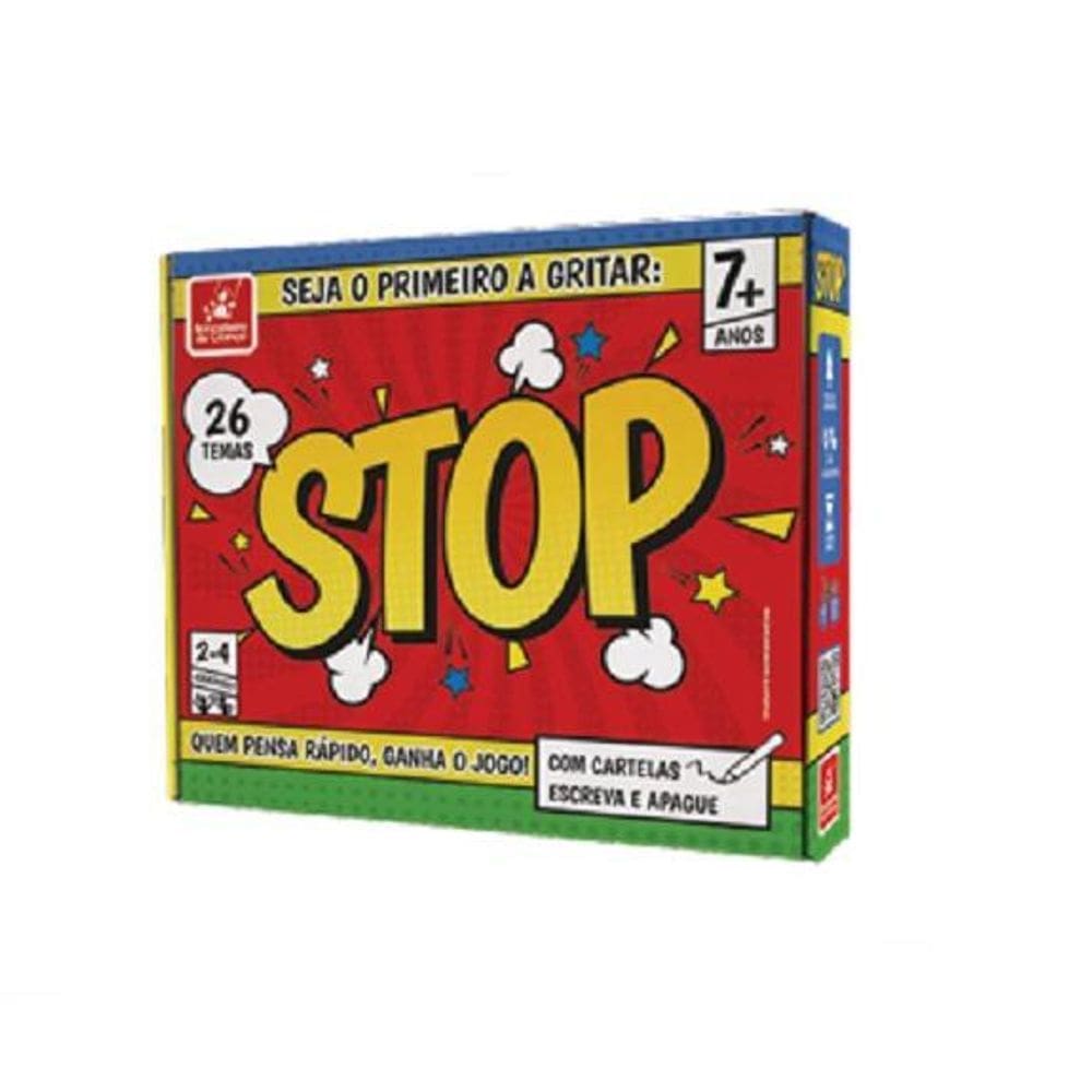 Jogo Infantil Stop Crianca Estimula Memória