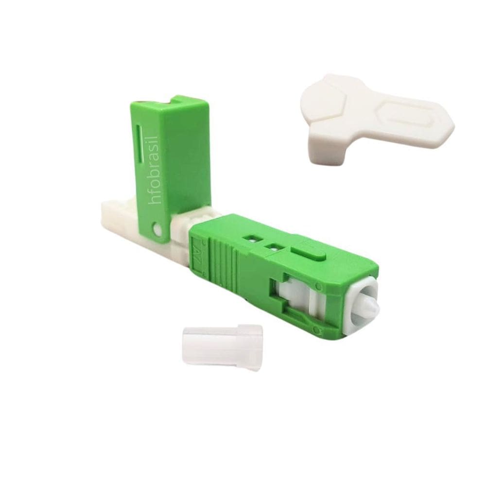 50X Conectores Oneclick A Sc/Apc Reutilizavel - Sem Trava
