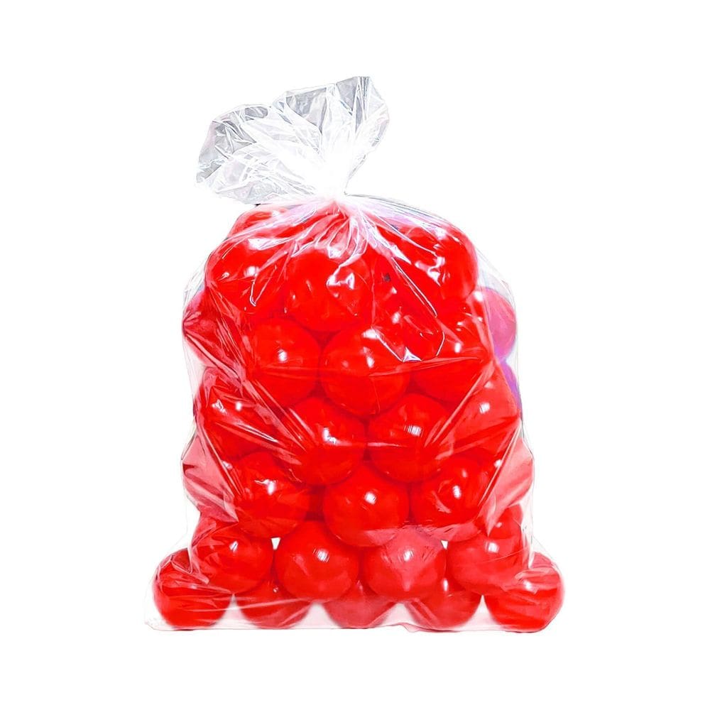 25 Bolinhas De Piscina Vermelhas Que Não Amassam