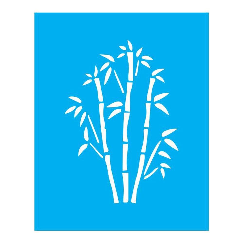 Stencil Tamako Bambu - 20X25Cm - Ref B556