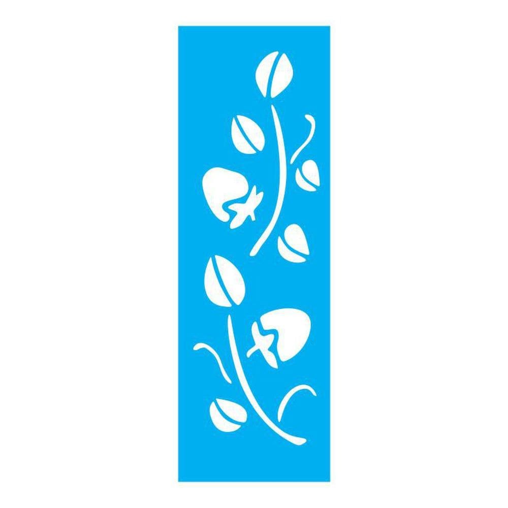 Stencil Tamako Floral - 10X30Cm - Ref 660