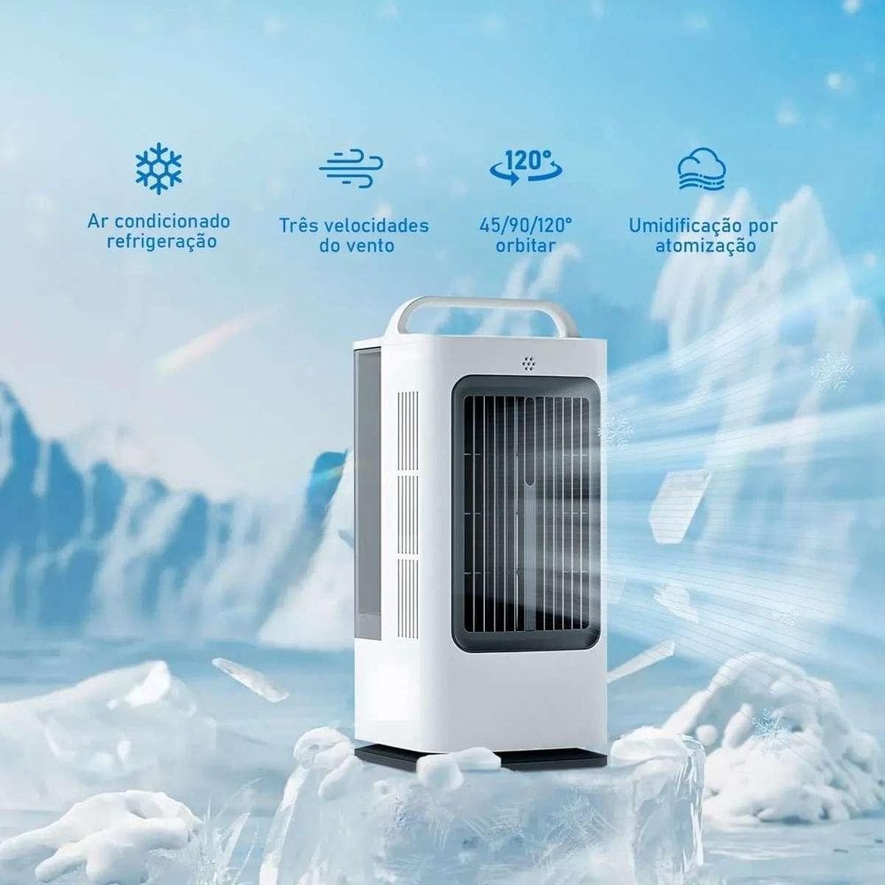Resfriador Ar Pulverização Tecnologia Conforto Térmico