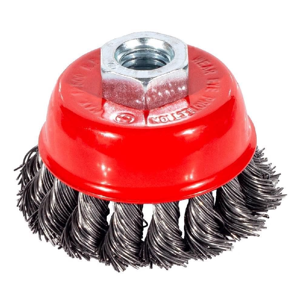 Escova De Aço Trançado Tipo Copo Com Rosca 571,0020 - Graff