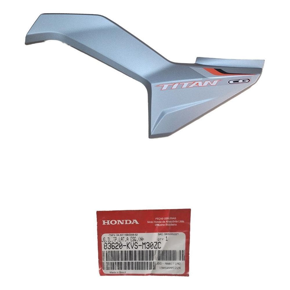 Tampa Lateral Esquerda Titan 160 Honda Genuíno
