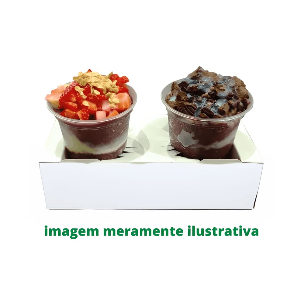 Suporte Para Copos Papelão P/2 Com 50 Unidades
