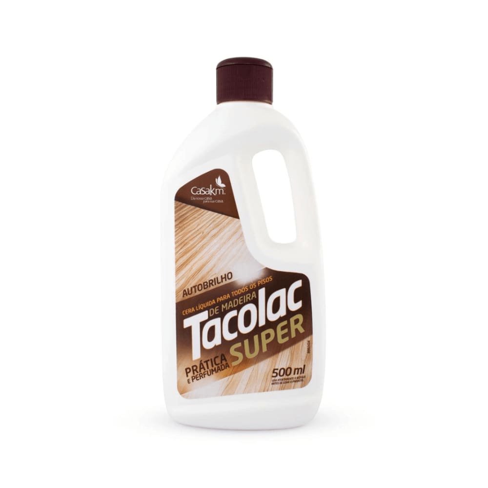 Cera Para Piso de Madeira Tacolac Super 500ml