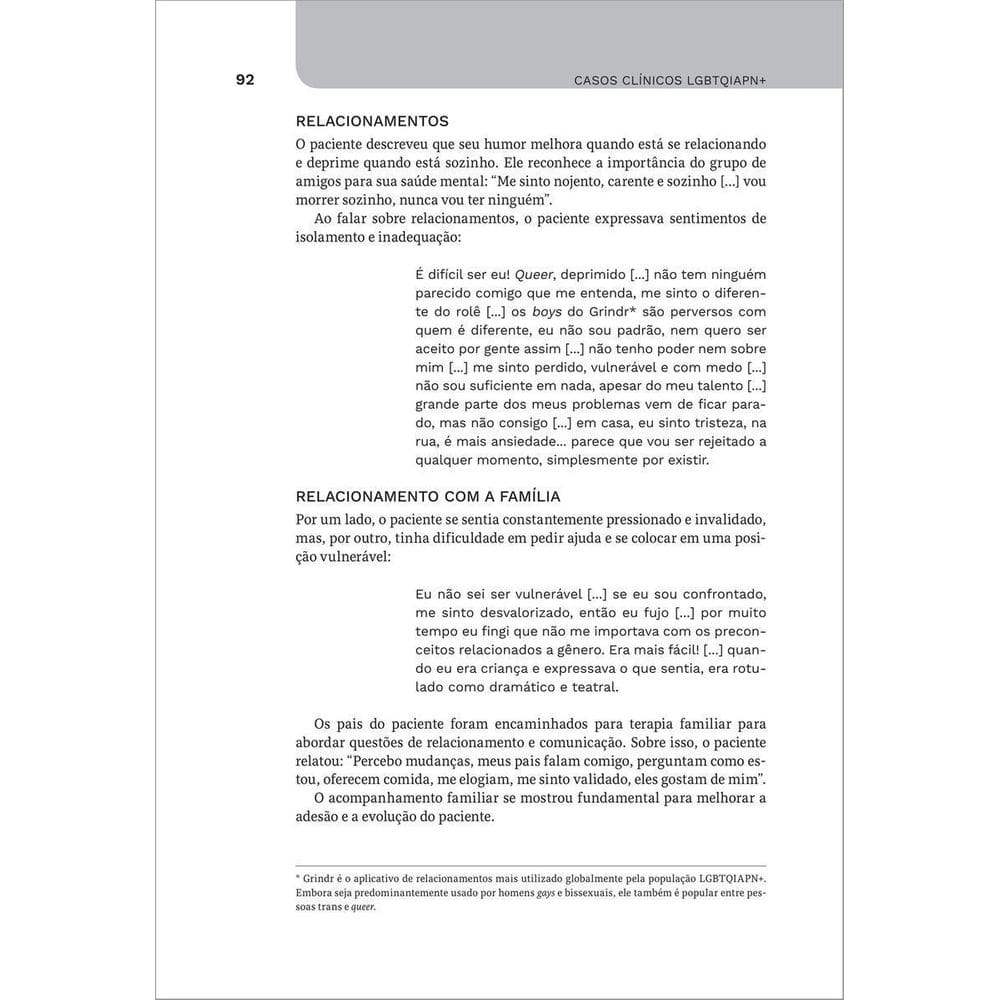 Casos Clínicos LGBTQIAPN+ - Diretrizes Para o Cuidado Em Saúde Mental e Sexual