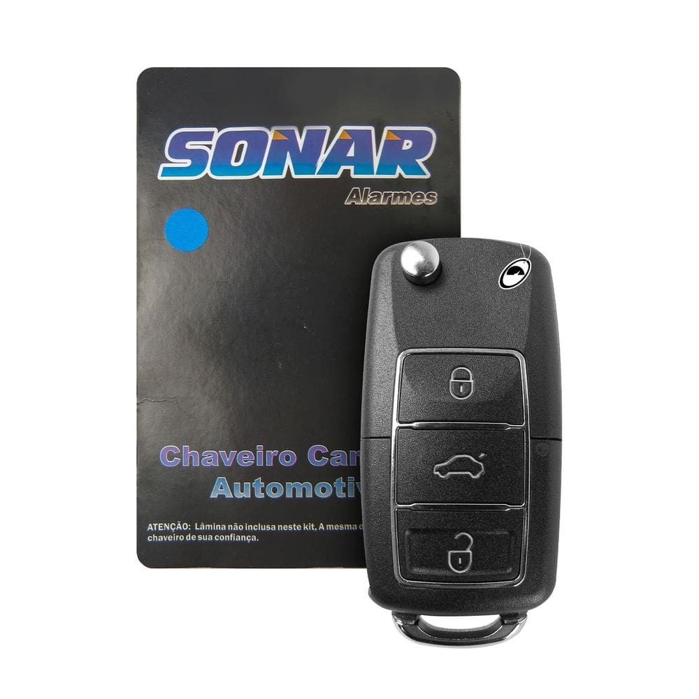 Chave Canivete GO Sonar LED Azul e LED Amarelo