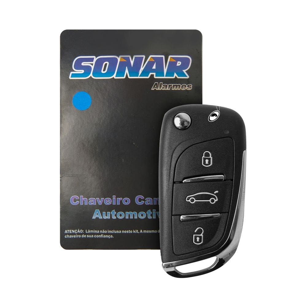 Chave Canivete CT Sonar LED Azul e LED Amarelo