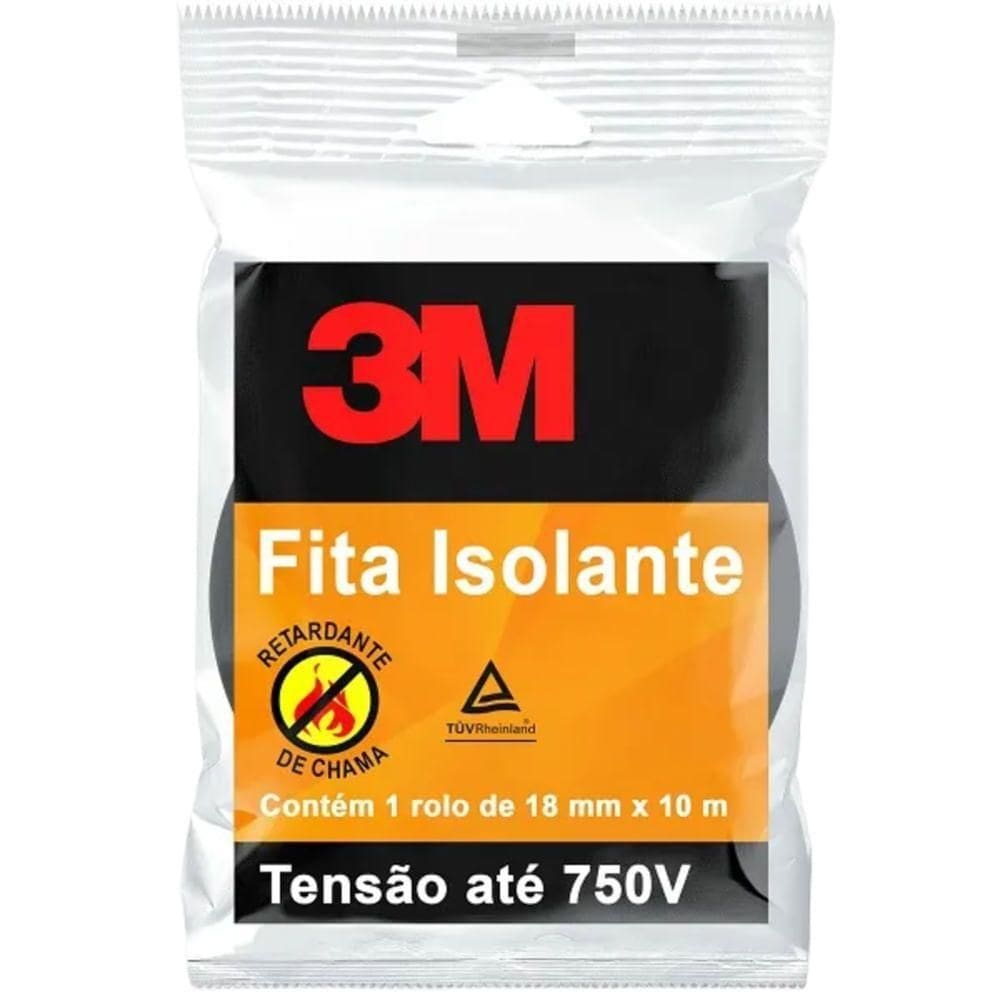 Fita Isolante Scotch Brite 18mm X 10 Metros - Hb004608095 - 3m