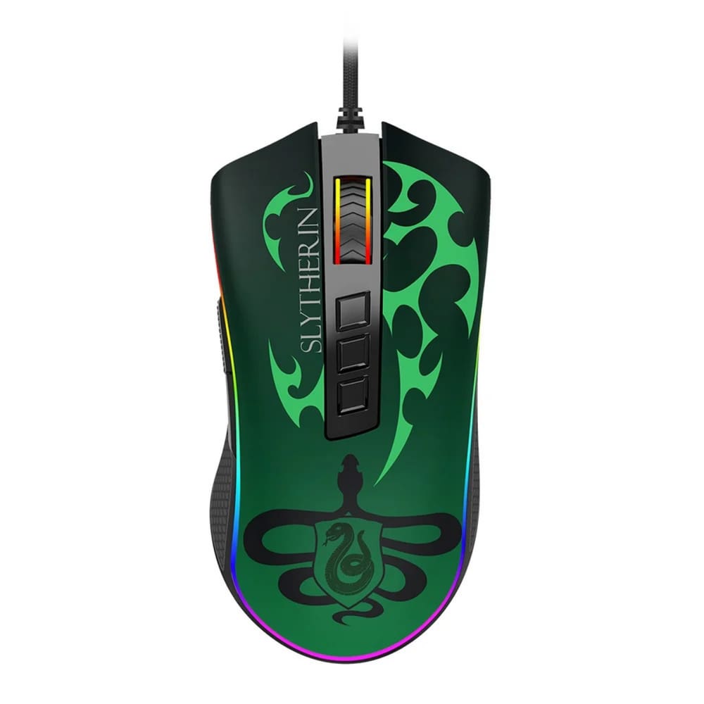 Mouse Gamer Redragon Sonserina Harry Potter RGB 12400 DPI
