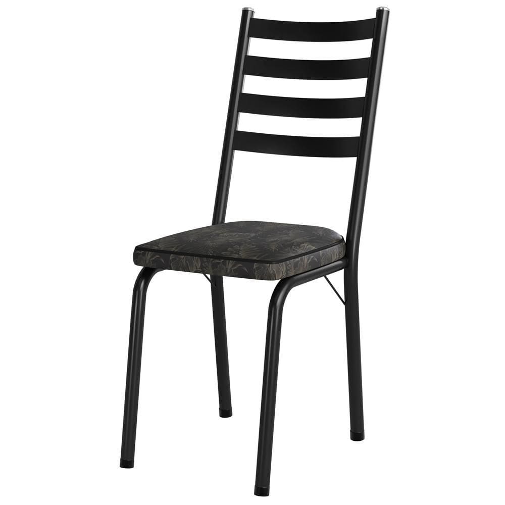 Cadeira Tubular Europa 166 Preto ARTEF