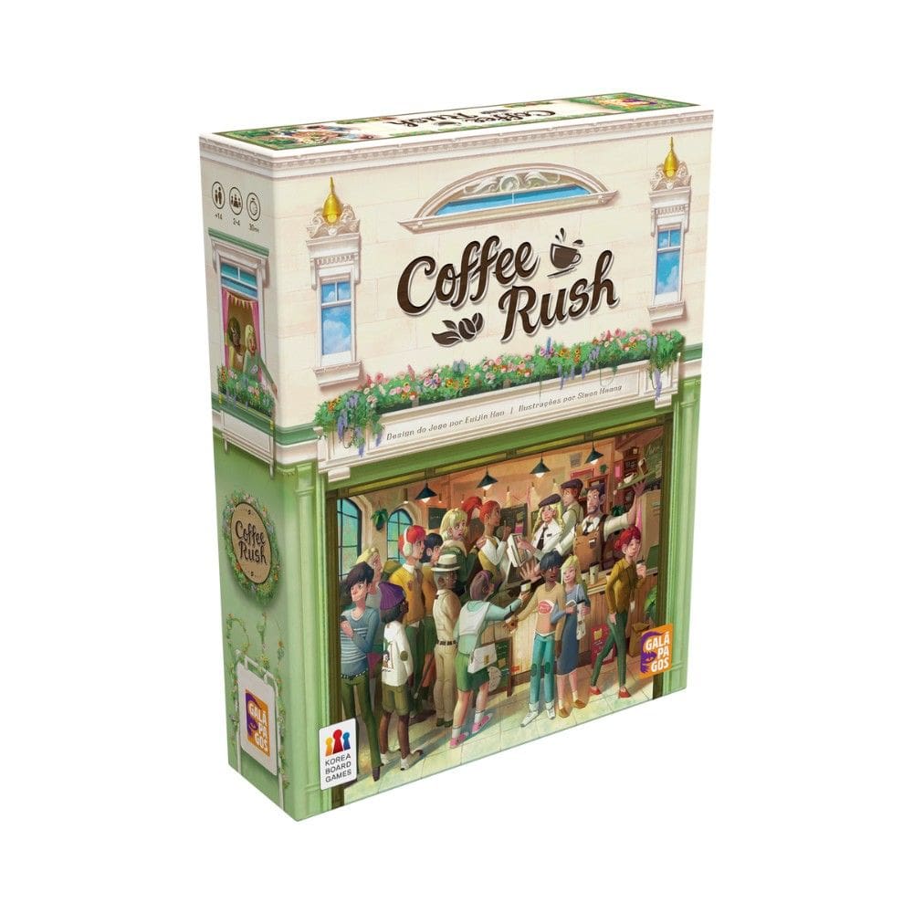 Coffee Rush Jogo de Tabuleiro Galápagos