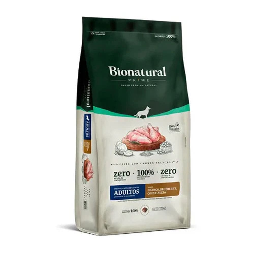 Ração Special Dog Bionatural Prime Raças Médias e Grandes AD Frango 10,1Kg