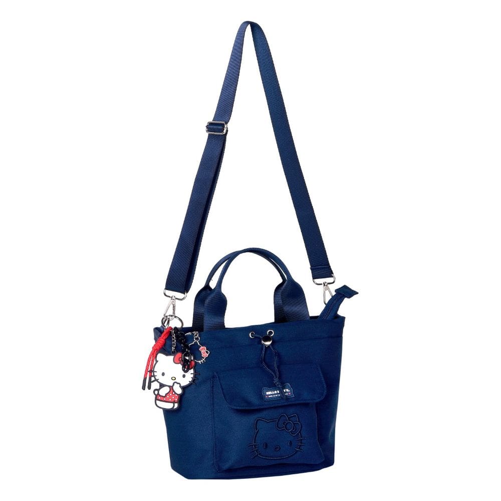 Bolsa Tiracolo Média Hello Kitty Feminina Casual Moderna