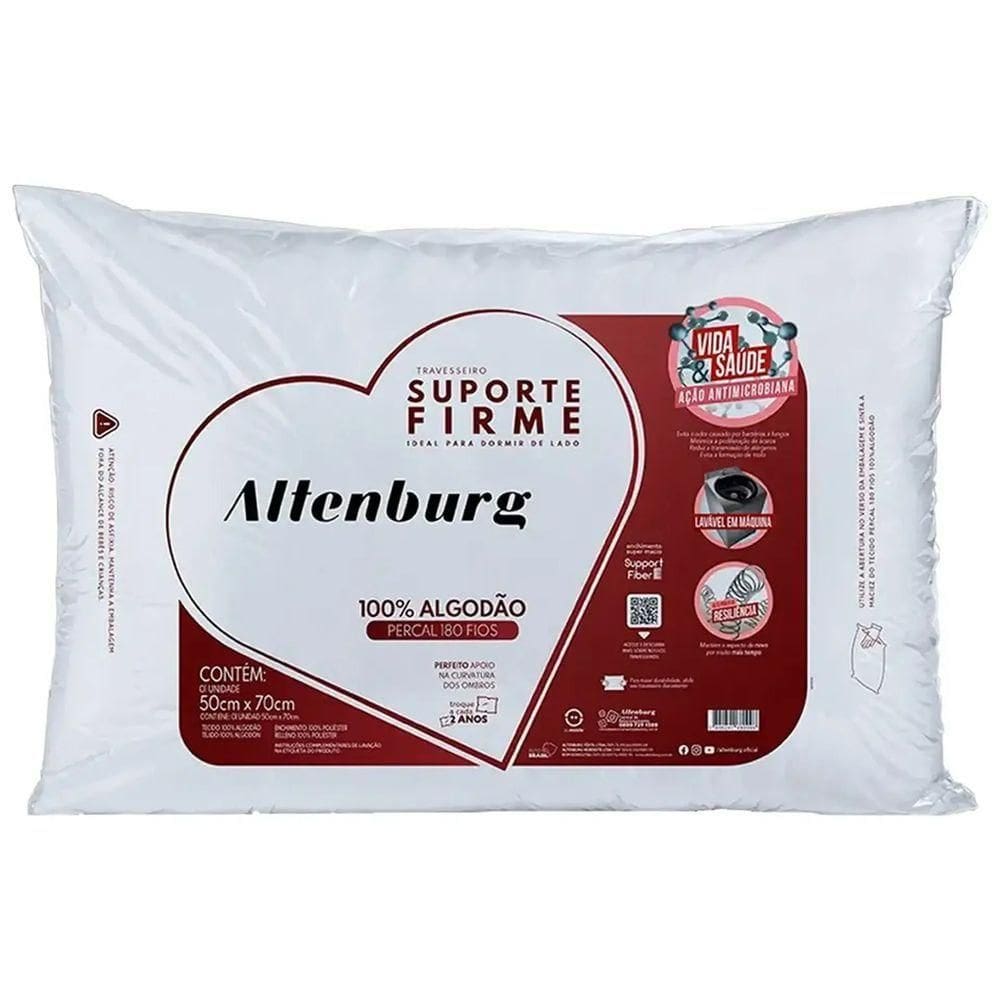 Travesseiro Altenburg Suporte Firme - Branco
