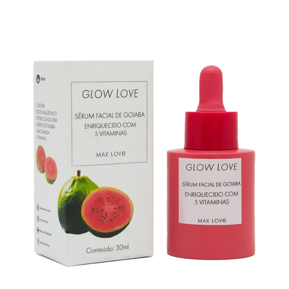Sérum Facial Glow Love Goiaba - Max Love