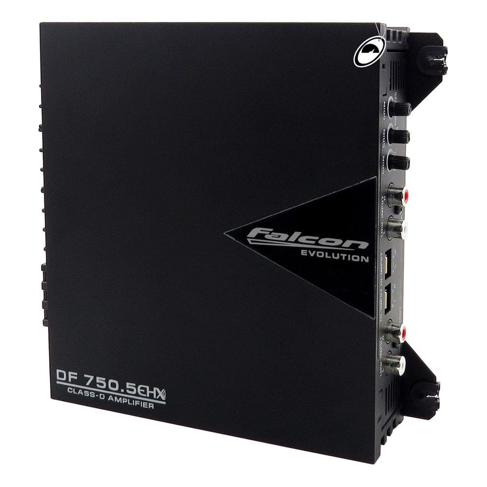Módulo Amplificador Falcon Evolution DF 750.5EHX 750W RMS 5 Canais Digital