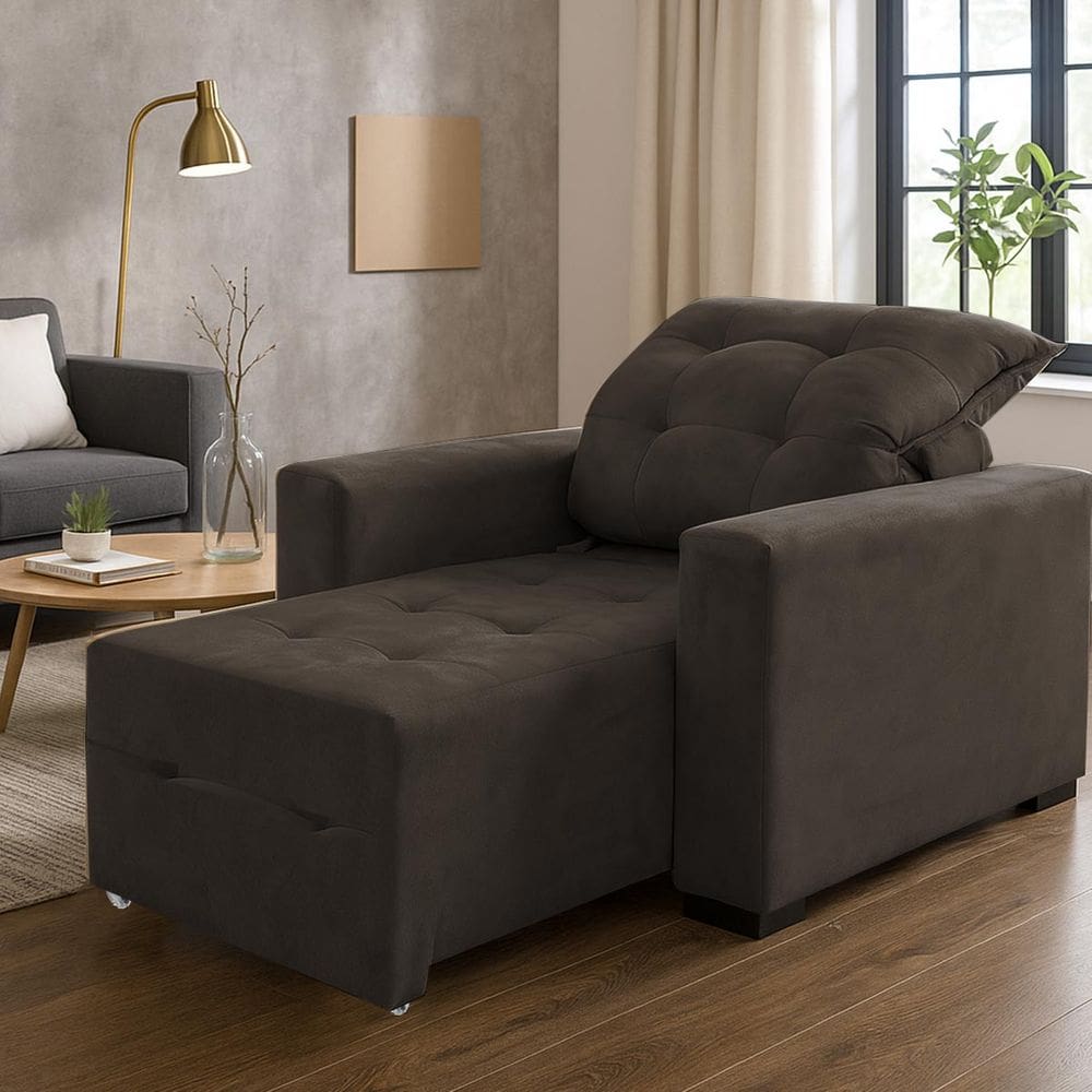 Poltrona Amamentação E Decoração Helena Marrom