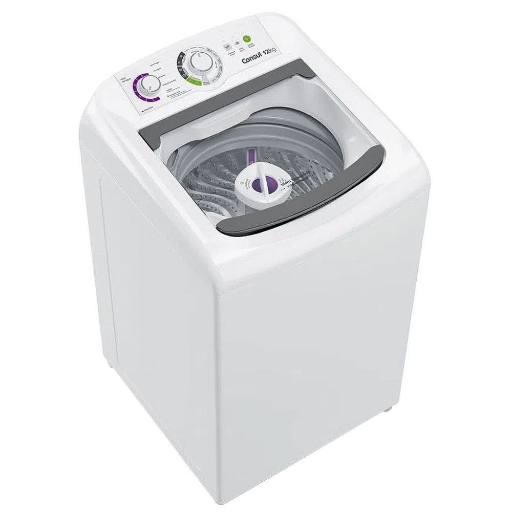 Maquina de Lavar Consul 12Kg Automatica Ciclo Cesto Inox CWH12BB