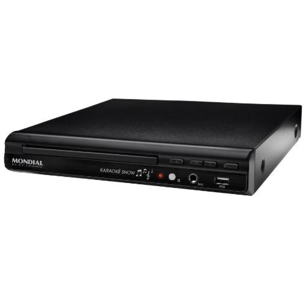 Dvd Player Karaokê Usb Ii D-20 Mondial Bivolt