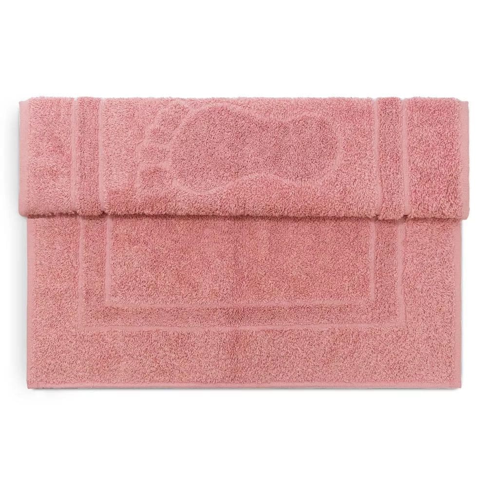 Toalha de Piso Pegada Camesa Rose