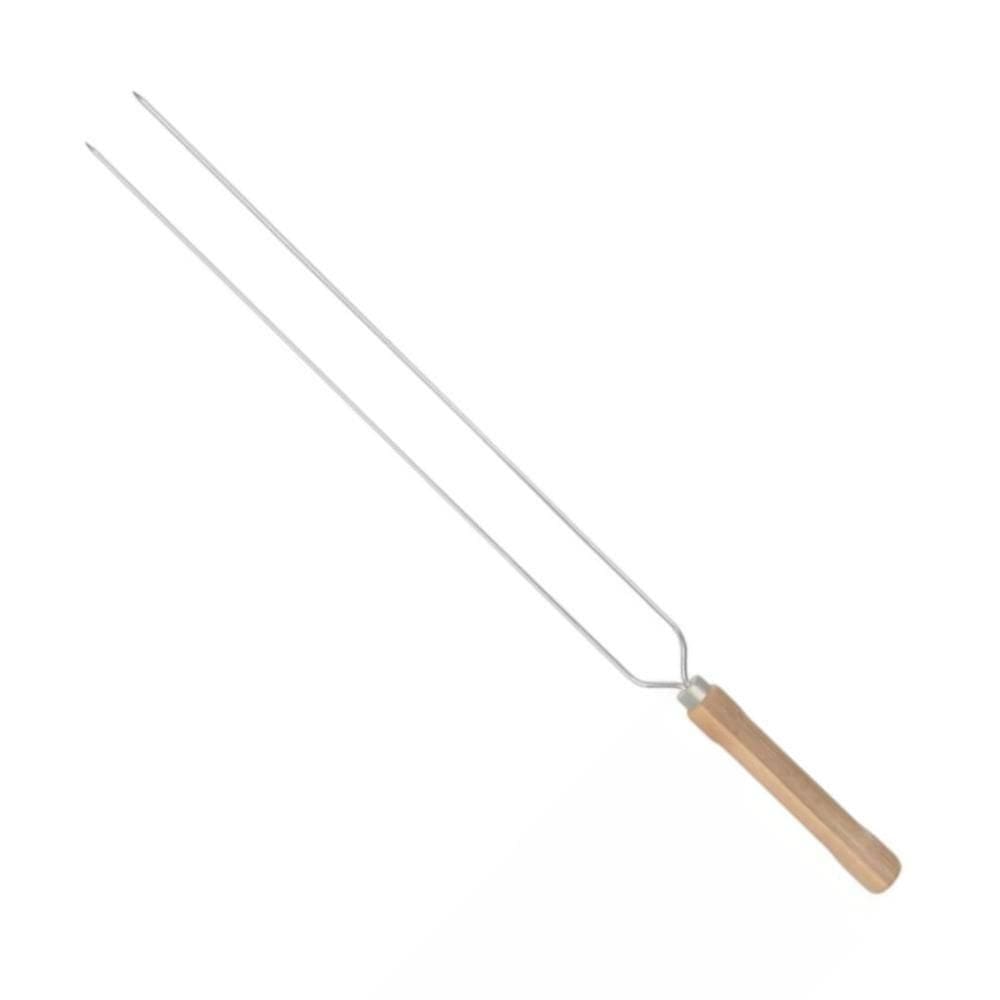 Espeto Duplo Para Churrasco 55cm- 3206 - Mor Espeto Duplo 55cm Mor 32061