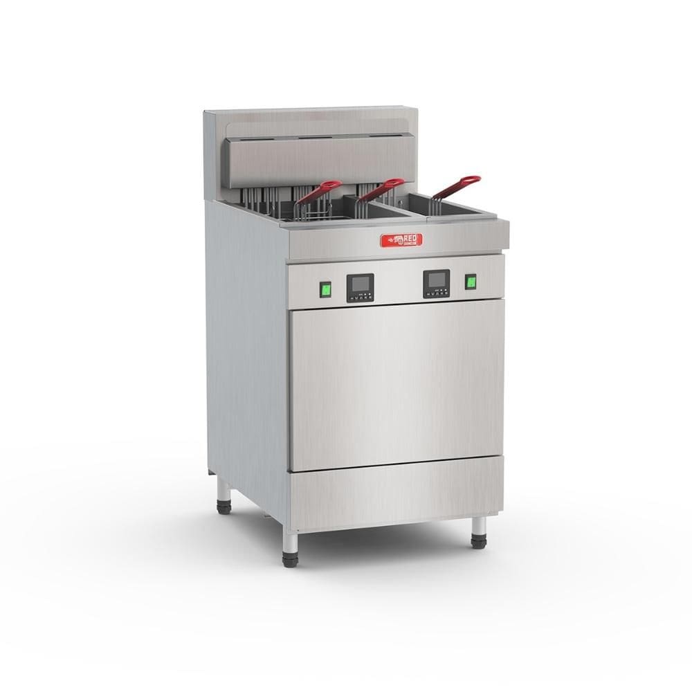 Fritadeira Elétrica Bipartida 38L Trifásica 380V