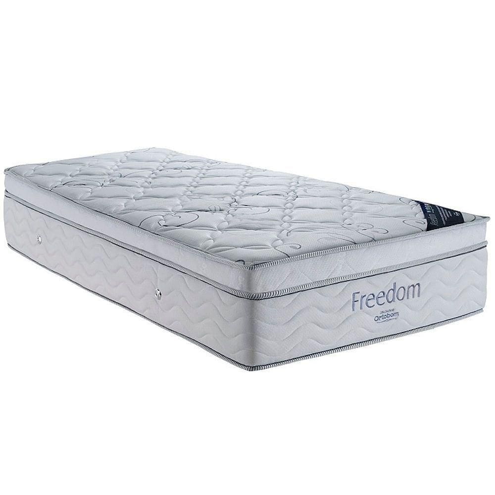 Colchão De Espuma Solteiro Freedom 88x188x32cm - 1041691613 - Ortobom Colchao Freedom Solteiro 88x188x32