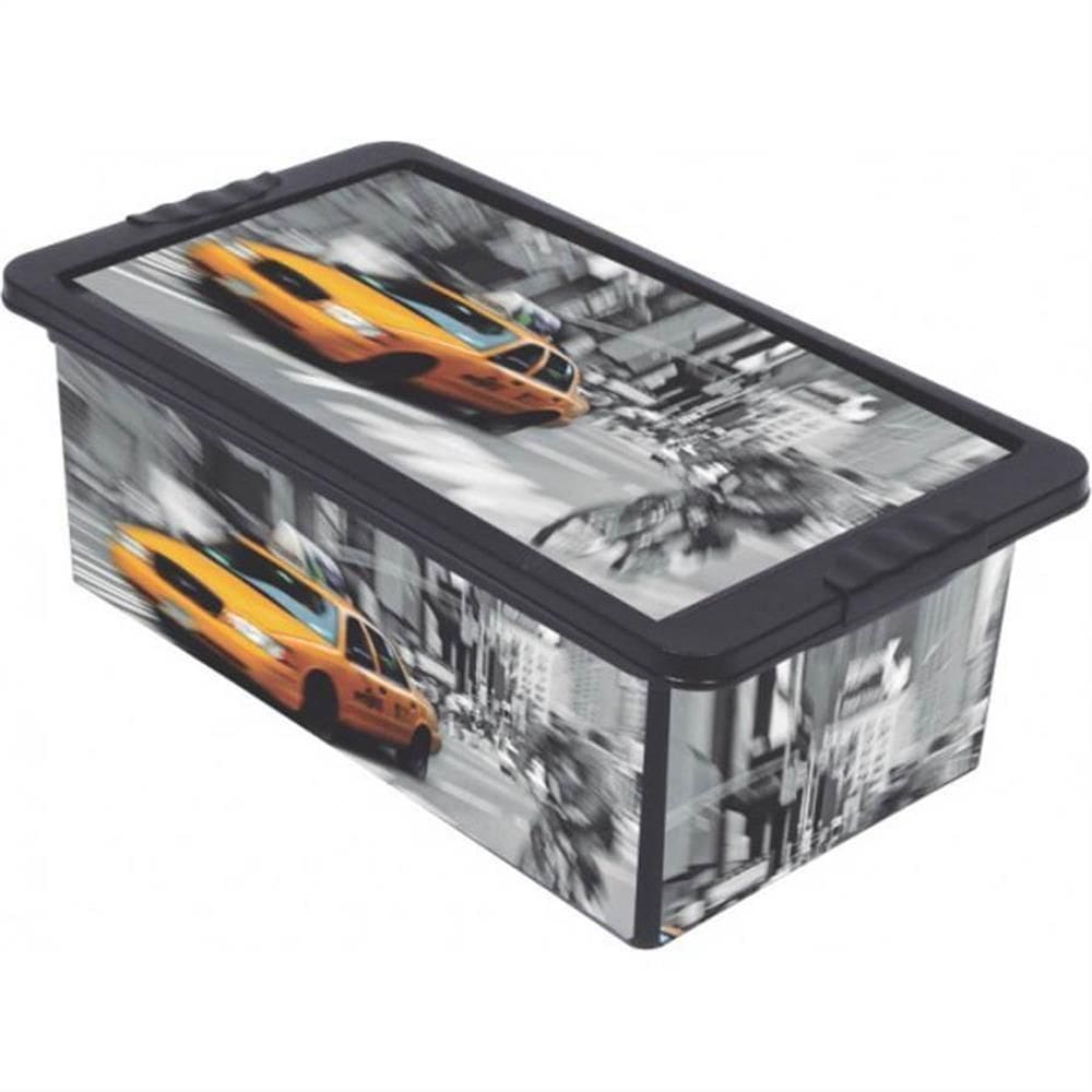 Caixa Organizadora 5,5 Litros Nova York - Or16l-23 - São Bernardo Caixa Org. Container 5,5l Nova York Or16l-23