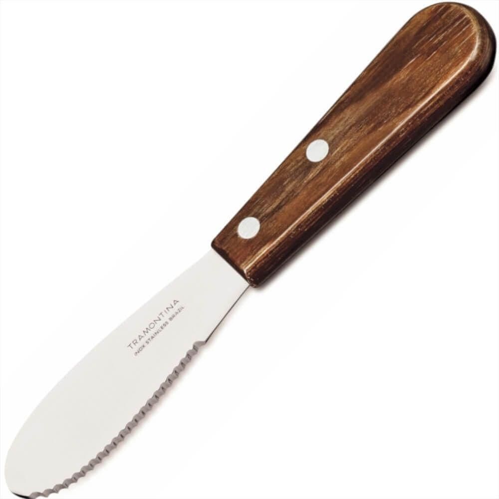 Espátula Para Com 3”” Polegada - 21160193 - Tramontina Espatula P- Inox 3 Polywood 193 21160-193