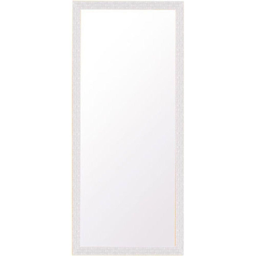Espelho Rubi 90 Branco 90 X 39 Cm - - Leão