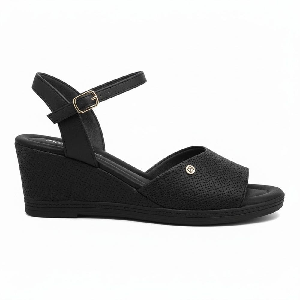 Sandália Feminina Piccadilly Anabela Conforto 408214-53