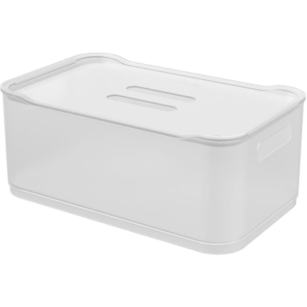 Cesta Fit Com Tampa Grande Natural - 10797-0001 - Coza