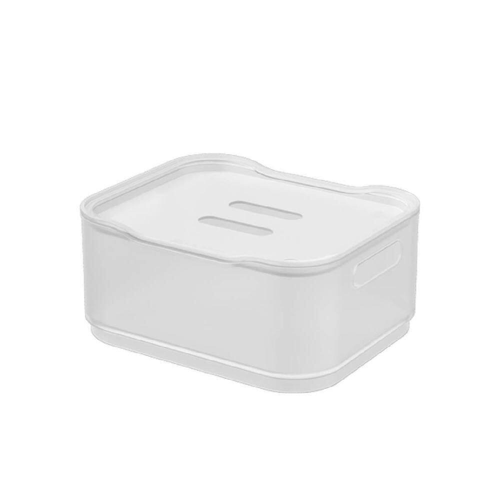 Cesta Pequena Com Tampa Natural Fit - 10796-0001 - Coza