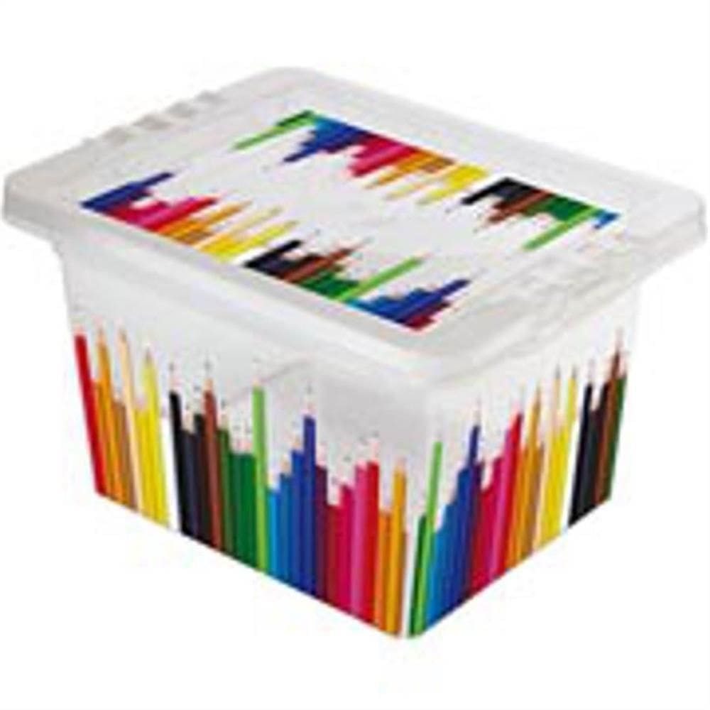 Caixa Organizadora 2,3 Litros Lápis - Or18l-03 - São Bernardo Caixa Org. Container 2,3l Lapis Sao Ber Or18l-03