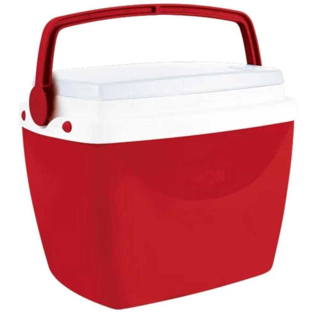 Caixa Térmica Vermelha De 6 Litros - 25108202 - Mor Caixa Termica 6l Vermelho Mor 25108202