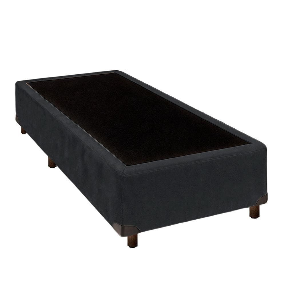 Cama Box Solteirão Cinza Nature 96x203