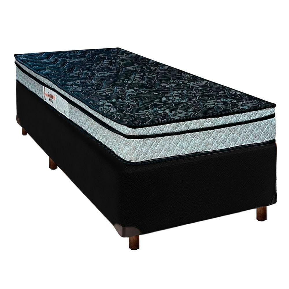 Cama Box + Colchão Solteiro D28 Conforto Paropas