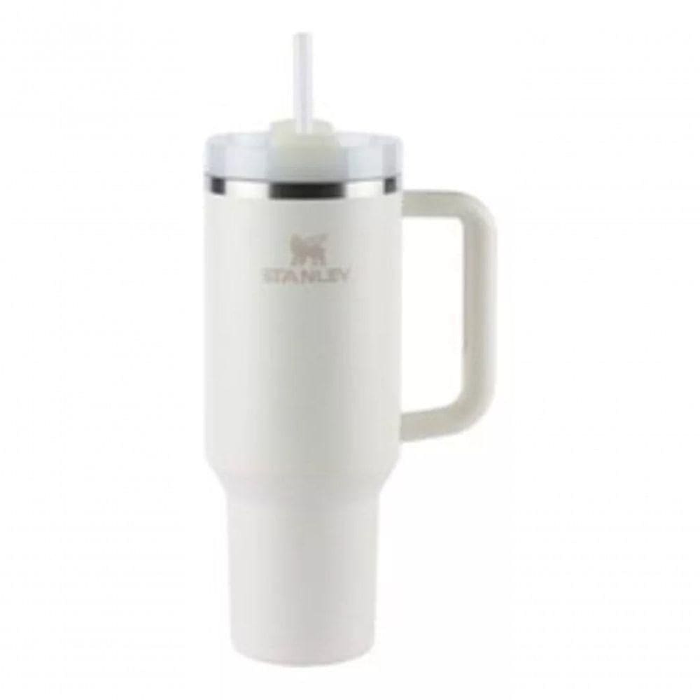 Copo Com Canudo Stanley Quencher 887ml Cream