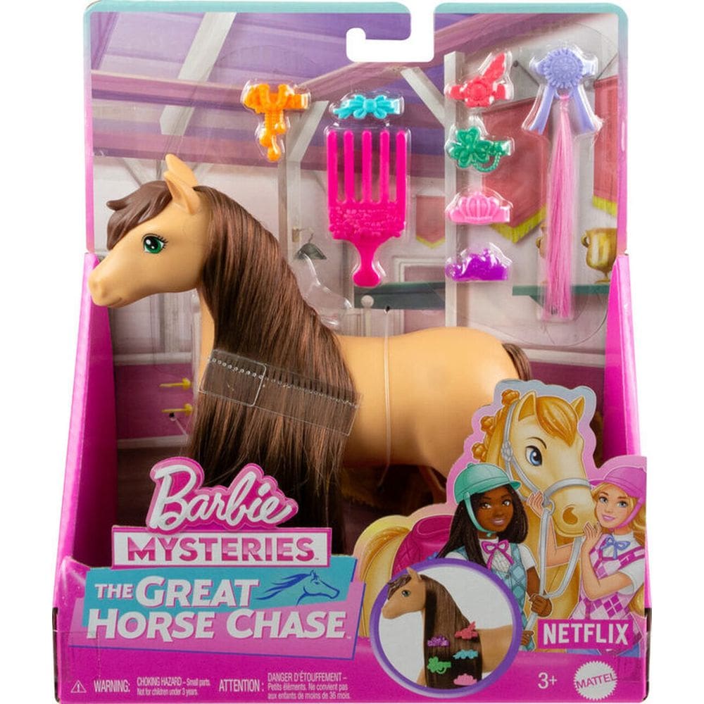 Barbie Boneca Penteado De Ponei Com Acessórios - Mattel HXJ29