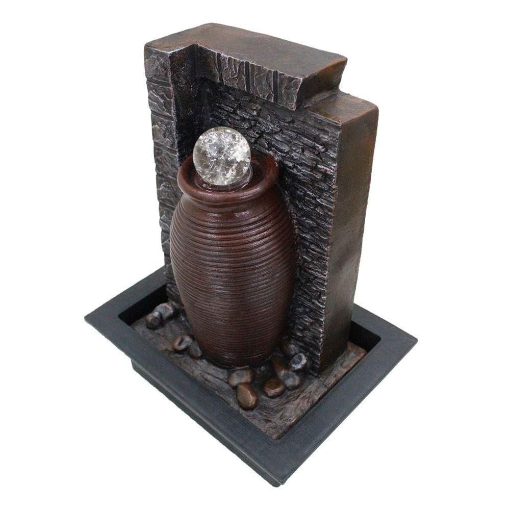 Fonte De água Decorativa Com Luz De Led Bivolt