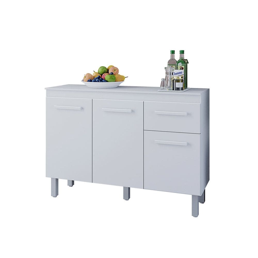 Balcão de Cozinha 3 Portas 1 Gaveta 120 cm Vitorina