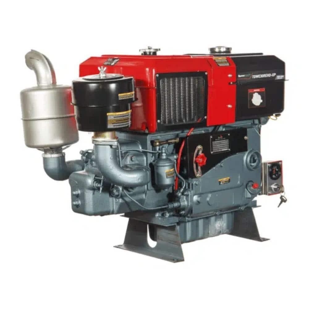 Motor a Diesel 30 HP Partida Elétrica 4T Refrigerado a Água TDWE30RE-HD TOYAMA